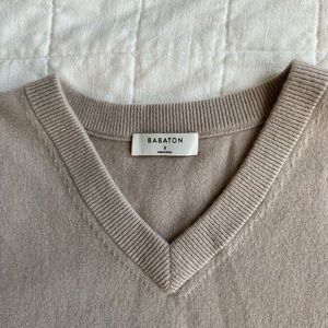 Aritzia Babaton Tribune Cashmere Vest